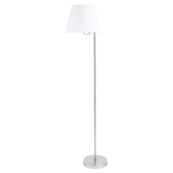 Boston Harbor Floor Lamp, Brushed Nickel GS-T122421-F1-WH